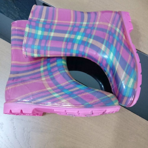 Girls' rain boots size 36 new, pink multicolor