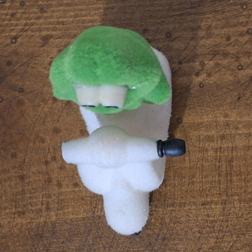 Vintage 90s plush frog with Vespa miniature used, decorative with box