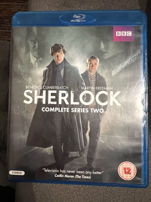 Sherlock Holmes boxset season 2 Blu-Ray σαν καινούργιο