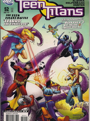 Teen Titans DC Comics употребяван, английски (2003) брой 52