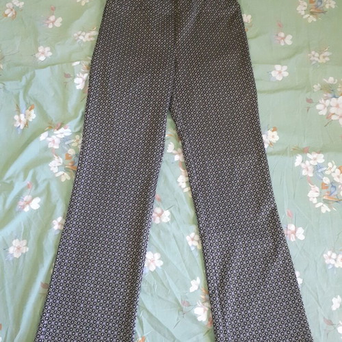 Maki Philosophy pants-leggings size L like new black purple