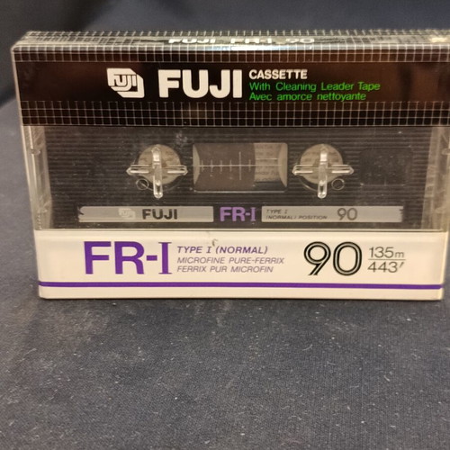 Fuji FR-I 90 audio cassette sealed, type I