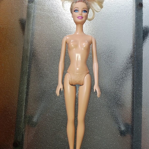 Barbie doll used