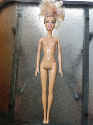 Barbie doll used
