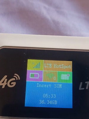 4G router SIM σαν καινούργιο, λειτουργεί με οποιαδήποτε SIM