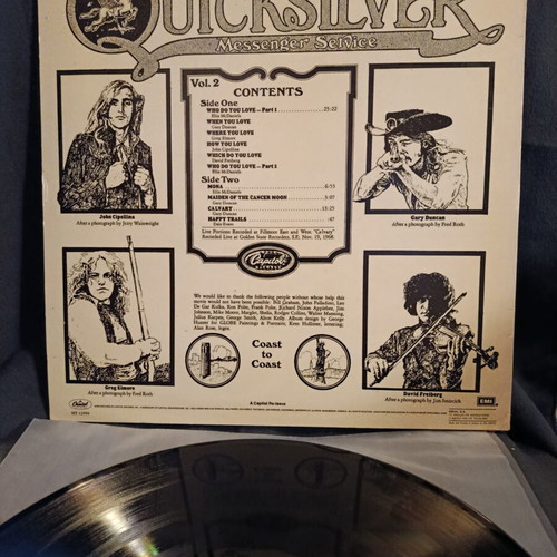 Happy Trails Quicksilver Messenger Service vinyl LP used, psychedelic rock