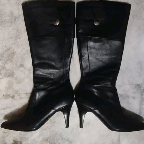 Boxer leather boots like new size 39 black