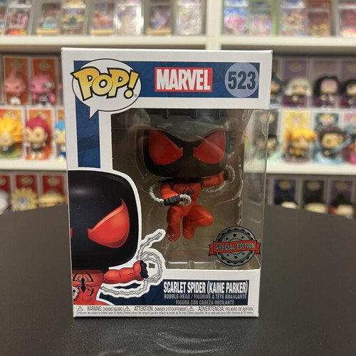 Marvel Funko Pop Scarlet Spider Kaine Parker 523 Special Edition like new