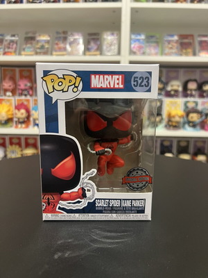 Marvel Funko Pop Scarlet Spider Kaine Parker 523 Special Edition like new