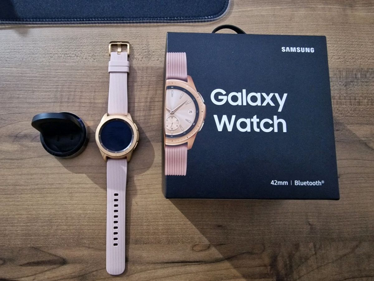 Samsung watches rose discount gold