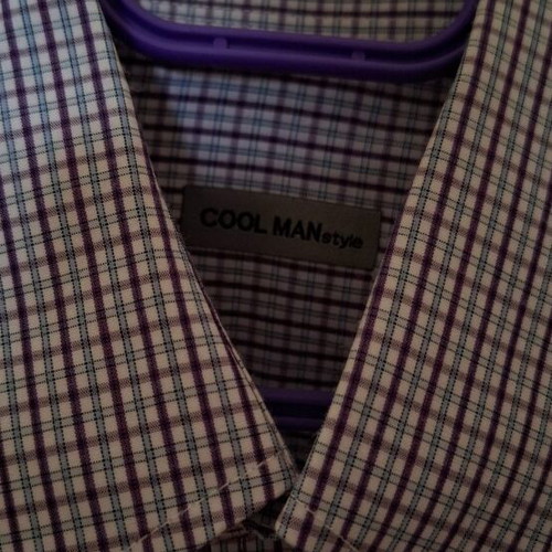Cool Man checked shirt size 41 like new, multicolor