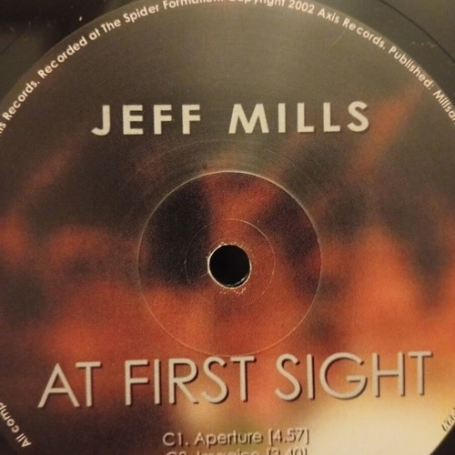Jeff Mills At First Sight 2x Vinyl album used, electronic