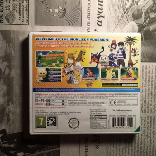Pokemon Sun Nintendo 3DS game like new