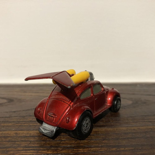 Matchbox Superfast No. 11 Flying Bug toy car used, Volkswagen Beetle 1972