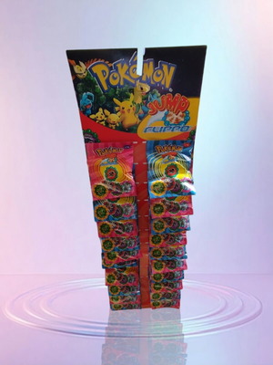 Pokemon JUMP FLIPPO τάπες καινούργιες, πακέτο 20 φακελάκια