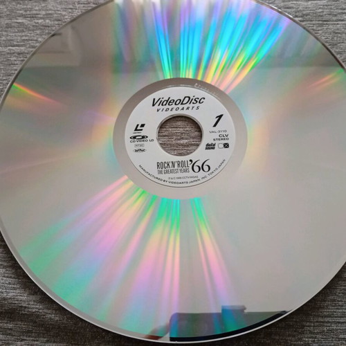 66 Rock n Roll The Greatest Years Laserdisc like new, rock