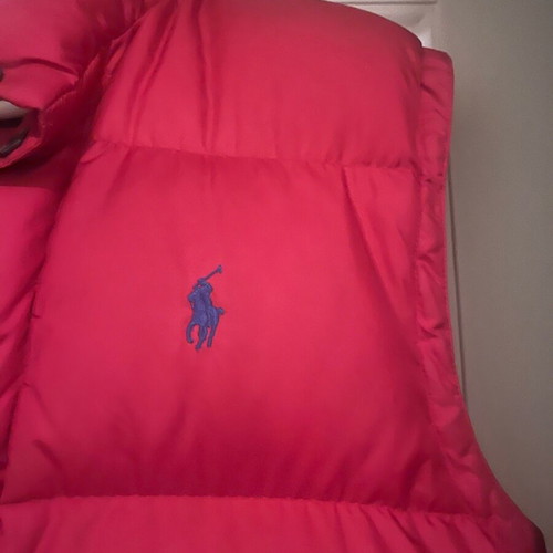 Ralph Lauren polo sleeveless red jacket small