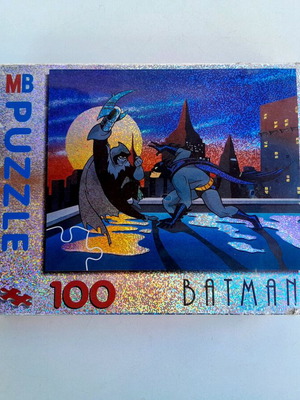 Batman puzzle 100 pieces 1993 MB Games new