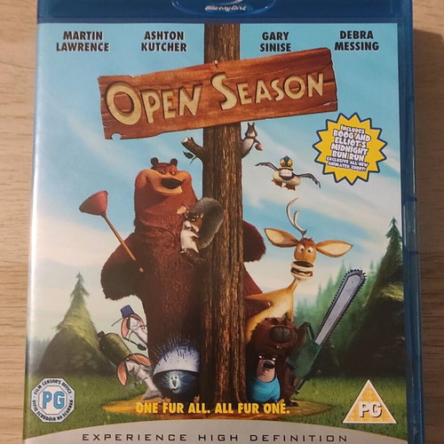 Open Season 1 & 2 The Heroes of the Forest Blu-ray like new without Greek subtitles