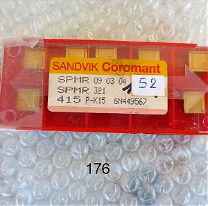 10 καρβίδια μανέλας τόρνου SANDVIK SPMR 090304 PK15