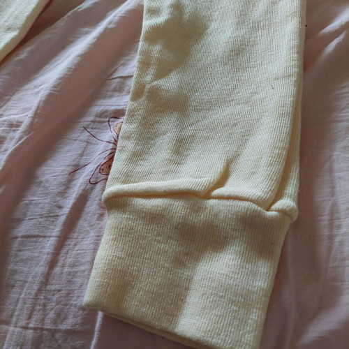 Vintage men's long elastic wool pajama pants like new