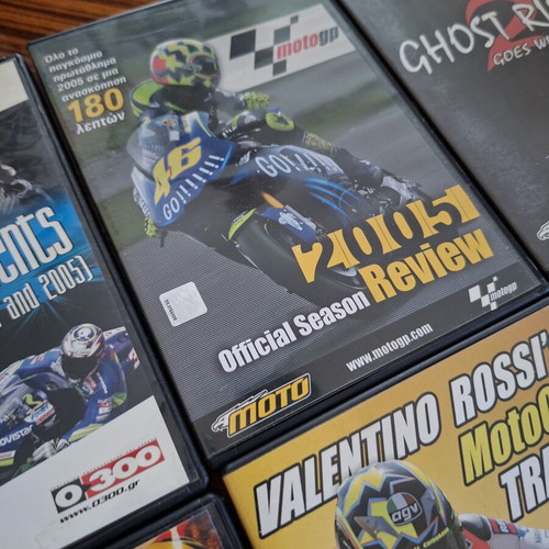 Moto DVD set, 6 discs