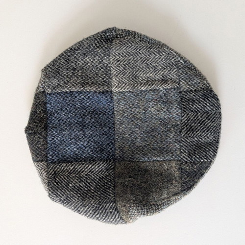 Glen Appin of Scotland wool patchwork flat cap Medium like new