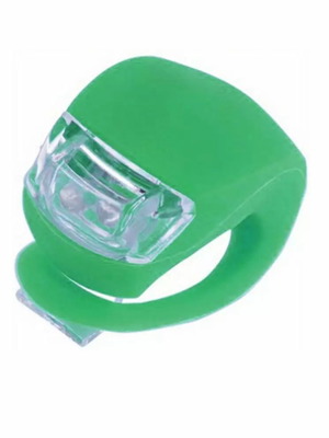 Bicycle light frog silicone LED green new