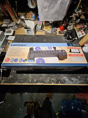 Laminator machine new, hot and cold