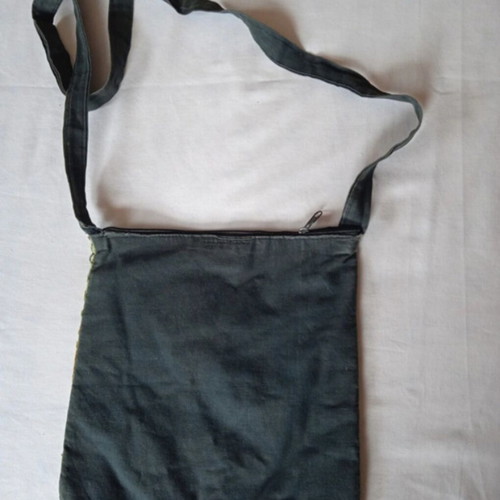 Patchwork Shoulder Bag like new, handmade with mirrors