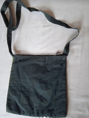 Patchwork Shoulder Bag like new, handmade with mirrors