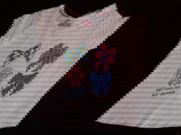 T-shirt φιογκάκια 86-92cm
