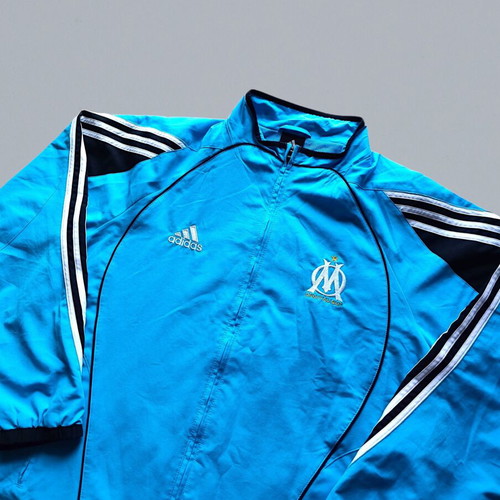 Olympique Marseille x adidas 2005/06 Track Jacket men's XL like new