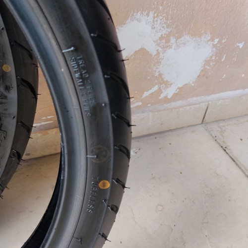 Kenda Tires for VF 125 Motorcycle like new, front 70/90-17 rear 120/90-17