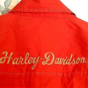 Καινούριο  unisex πουκάμισο Harley Davidson  σε large με ελαστικές ίνες