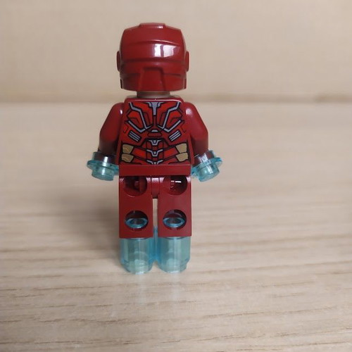 Lego Super Heroes Avengers Iron Man Minifigure like new