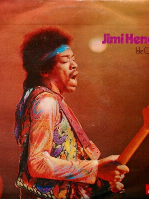 Jimi Hendrix Isle Of Wight vinyl record used, rock