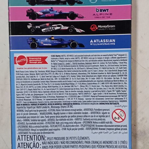 Σετ Hot Wheels 5 αυτοκινητάκια Formula 1 καινούργιο