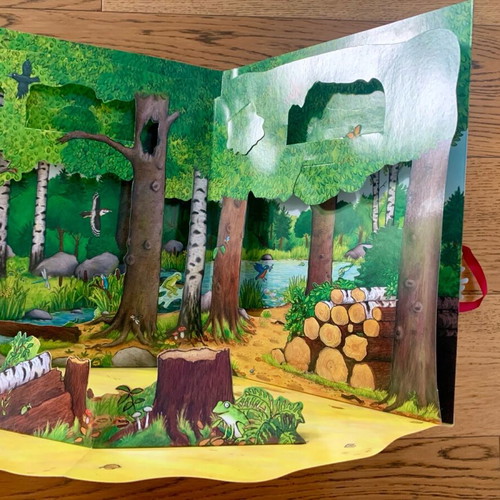 The Gruffalo Carousel Book pop-up children's book like new, English version