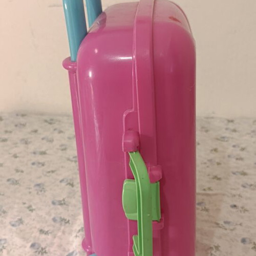 Dede Toys Plastic Suitcase with Wheels 33x22x10 cm like new