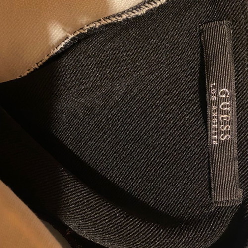Guess dress black with transparency, midi, size S, like new