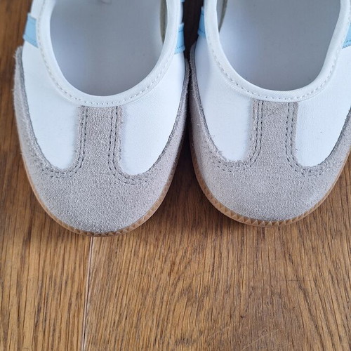 Adidas Samba ballet flats size 36, white