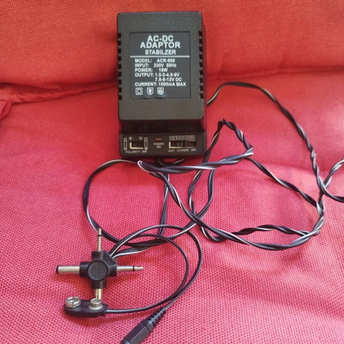 Ac Adapter 18Watt like new with adjustable voltage and polarity