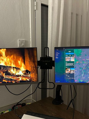 Filex Chicago Duo Monitor Arm σαν καινούργιο, βάση για 2 οθόνες