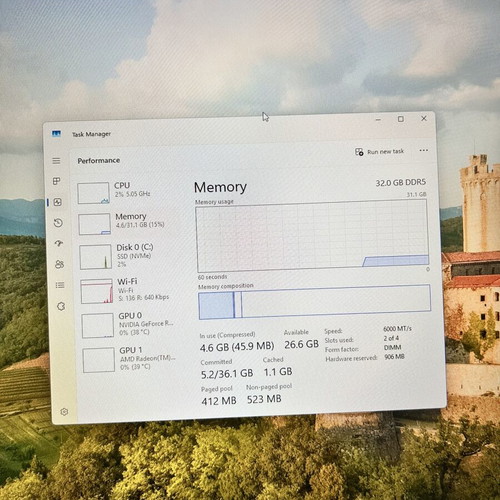 Pc gaming and work high-end with AMD Ryzen 5 7600X and RTX 5060