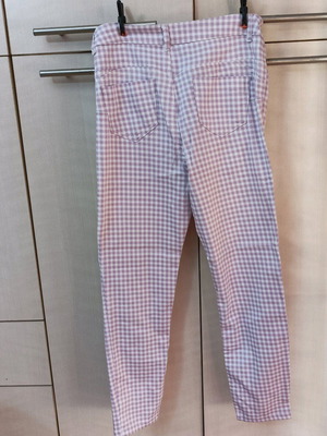 Calzedonia checked pants elastic medium without tags