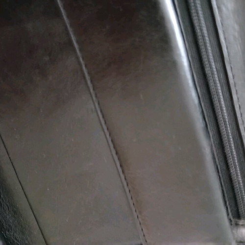 Leather wallet new black with multiple compartments