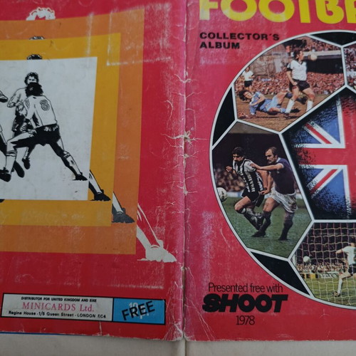 Panini album football 78 used