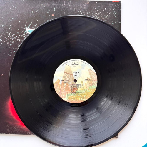 Rush 2112 LP used, 1st US 1976 rock album