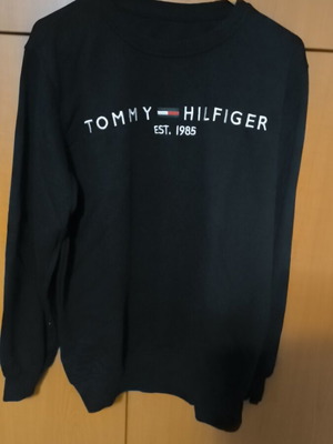 Φούτερ Tommy Hilfiger μεταχειρισμένο, λεπτό, σκούρο μπλε, μέγεθος L